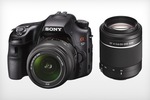 Sony Digital Camera SLT-A57 with SAL1855 and SAL55200-2 Lens $799 Delivered ($1,199 Value)