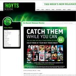 Hoyts Kiosk: Recent Release Movies Now Only $1