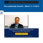 [FREE] Ticket to The Leadership Summit (March 11-14). This Is a Virtual Summit