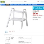 IKEA Irresistible Offer: Solid Wood Step Stool $4.99 (Starts 28/03) NSW, VIC, QLD only