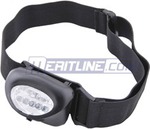 5 LED Head Lamp, Flash Function and Adjustable Head Band USD $1.09 Free Shipping