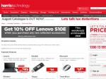 10% off Lenovo S10e Netbook @ Harris Technology