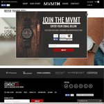 10% OFF CODE + Free World-Wide Shipping on Watches from MVMT