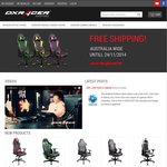 DX Racer Office/Console Gaming Chairs from $339 Free Shipping Australia Wide Save $50