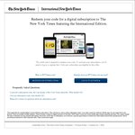 New York Times 8 Weeks Unlimited Full Access via App & Web (No CC Required)