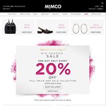 Mimco 20% off Full Price and Sale, Today Only, Must Be Mimcollective Member