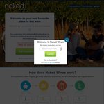 Naked Wines (New Customers) $159.99 for Case of 12 Mixed Wines after $29.49 Discount
