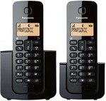 Panasonic KX-TGB112ALB Double Handset Cordless Phone $34, Telstra 13500 DECT6.0 Cordless Phone $27 @ Harvey Norman