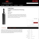 93-94pt Confidential Great Southern Riesling 2014 6pk $99 ($16.50/bt) + $10 Delivery @ Langton's