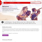 Vodafone Red - Unlimt Data for The 1st Month - New Customers - Min Plan $40 (Free 6mth Spotify Prem or Stan or SMH on $80 Plan)