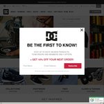 DC Shoes - 10% off All Full Priced Items