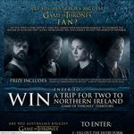 Win Return Flights for 2 to Belfast, Ireland, 5nt Hotel, Game of Thrones Location Tour from Roadshow Entertainment (Instagram)