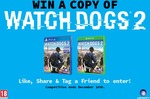 Win a Copy of Watch Dogs 2 (PS4/Xbox One) Worth $69.99 from OzGameShop