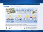 Brother Cash Back Promotion on Colour Laser/Multi-Function Printers