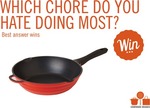 Win a RACO Healthy Living 28cm Red Deep Open French Skillet worth $119.95 from Cookware Brands