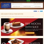 Free Mocha with Any Slice Purchase, $10 Waffles, 40% off Lava Cake, BOGOF Hot Chocolate + More @ Lindt Café (from 5/6 to 1/8)