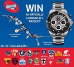 Win an AFL Men's Chronograph Team Watch Worth $249.95 or Women's Team Bracelet Worth $199.95 from Bradford Exchange