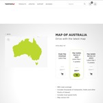 TomTom 40% off Australian Map Updates. $53.97 for 1 Year (4 Updates) / $56.97 1.5 Year (6 Updates)