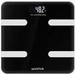 mBeat actiVIVA Bluetooth BMI/Body Fat Smart Weight Bathroom Scale w/ Mobile APP $45.50 @ KG Electronic eBay