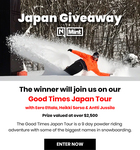 Win a Spot on a 9-Day Snowboarding Tour in Japan Worth $2,500 from Mint Tours [No Flights]