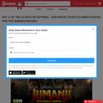 Win 1 of 25 Jumanji: Welcome to the Jungle Prize Packs Worth $175 from Scoopon [Except NT/TAS]
