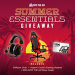 Win a DXRacer Gaming Chair, HyperX Cloud II Gaming Headset and $200 INTO THE AM Store Credit from The Emazing Group