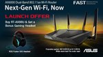 Buy an ASUS RT-AX88U Wireless Router from Participating Outlets and Redeem a Bonus ROG STRIX Fusion 500 Headset Valued at $289 