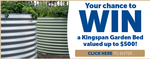 Win a Kingspan Garden Bed Worth up to $500 from Nextmedia