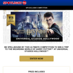 Win a Family Trip to The Wizarding World of Harry Potter in LA Worth $10,000 from Spotlight