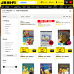 The Simpsons DVD 20% off, plus buy 2 Get 1 Free at JB Hifi