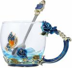 Handmade Tea Cup & Spoon $9.99 + $5.99 Shipping (Free with Amazon Prime or $49 Spend) @ Amazon AU