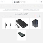 J-Go Tech 26800mAh PD Power Bank + Surface Connect to USB-C Charging Cable $99.99 USD ($137~ AUD) Delivered