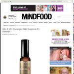 Win 1 of 3 Synergie Skin Suprema C+ Serums Worth $115 from MiNDFOOD