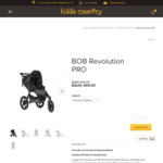 BOB Revolution PRO - $499 + Delivery @ Kiddie Country