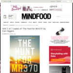 Win 1 of 7 Copies of ‘The Hunt for MH370’ by Ean Higgins Worth $37.99 from MiNDFOOD