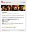 Hoyts (TTP - Adelaide) $10 Tixs to Screening of Pirates of The Caribbean 4: on Stranger Tides