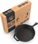 Cast Iron Skillet Fry Pan 30cm (12") $39.99 (20% off) + Delivery (Free with Prime/ $49 Spend) @ The Fresh Australian Amazon AU