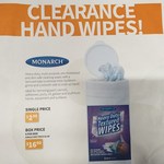 [VIC] Monarch Heavy Duty Hand Wipes $16.00 a Box @ Taubmans Professional Trade Centre Airport West