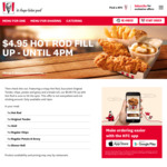 $4.95 Hot Rod Fill Up - until 4pm @ KFC