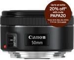 OUT OF STOCK Canon EF 50mm F1.8 STM III Camera Lens $135.20 + Delivery (Free with eBay Plus) @ Camera Store eBay