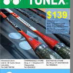 [NSW] Yonex Duora 7 Japan Made Badminton Racquet $139 In-Store @ Ezbox (Eastwood, Chippendale, Homebush)