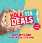 $5 Burritos, $2 Large Mexicrinkles + More - Daily Deals for 1 Month @ Salsas Fresh Mex via App