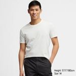 Men's Supima Cotton Crew T-Shirts $9.90 @ Uniqlo