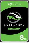 Seagate Barracuda 8TB HDD Internal Drive $210.84 + Delivery (Free Shipping with Prime) @ Amazon US via AU