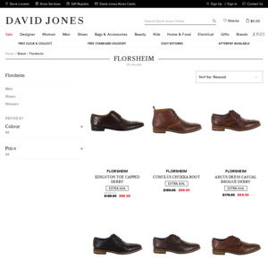 David jones deals shoes price