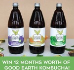 Win a 12-Month Supply of Kombucha Worth $576 from Good Earth