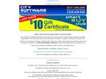 Citysoftware free $10 SmartBuy Certificate