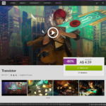 [PC] DRM-free - Transistor  $4.59 (was $22.99)/Mirror's Edge $4.99 (was $19.99) - GOG