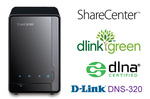 D-Link DNS-320 ShareCenter Pulse 2-Bay Network Storage $119.95