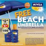 Free Nivea Beach Umbrella with Any Nivea Sun Purchase at Franklins (Min $12.98 Purchase)